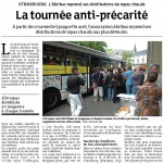 Article dans les DNA pour la reprise
